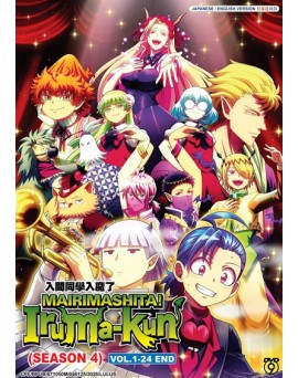 ENG DUB * MAIRIMASHITA! IRUMA-KUN SEASON 4 VOL.1-24 END